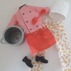 Chef Set for 12-inch Doll